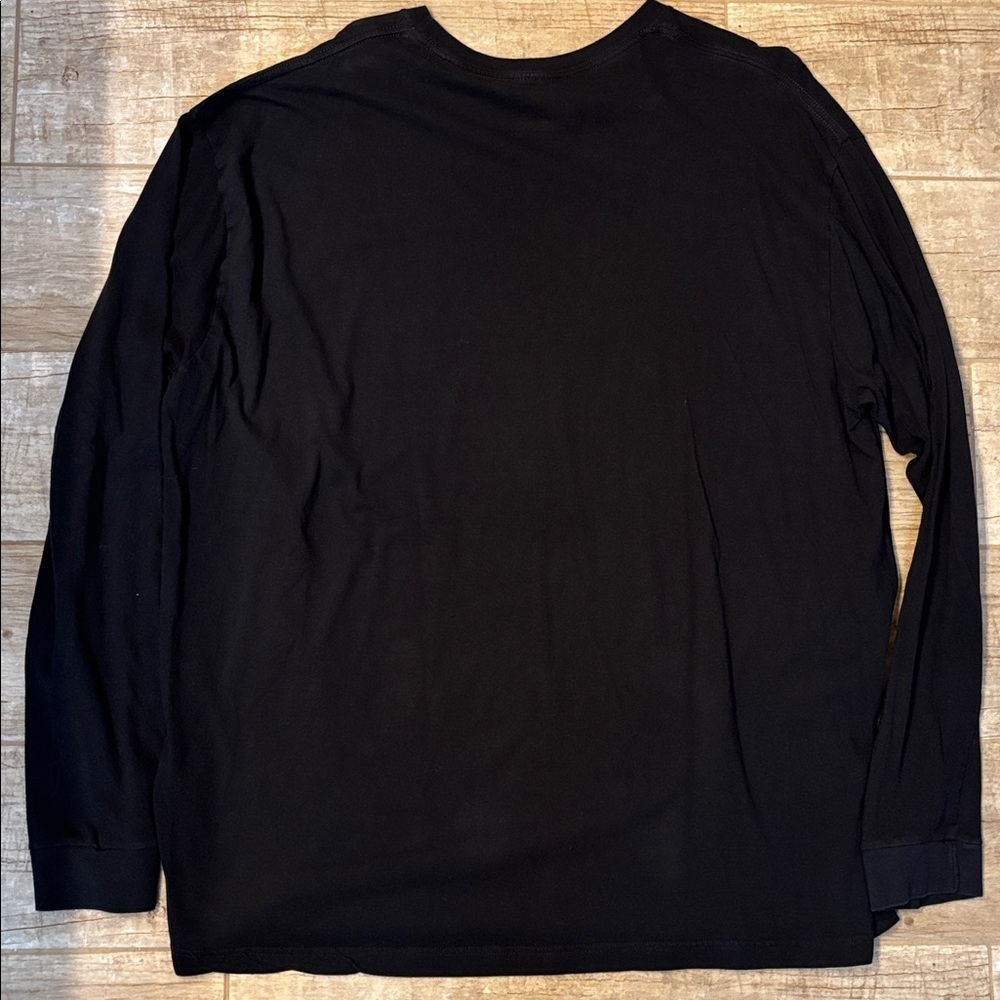 Hurley Athletic Black Graphic Long Sleeve T-Shirt - Picture 4 of 4